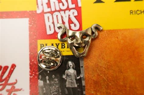 Comedy Lapel Pin Cc355 Theatre And Drama Pins Comedian Etsy