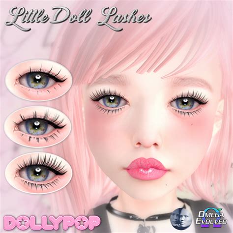 Second Life Marketplace ~dollypop~ Little Doll Genus And Omega Lashes