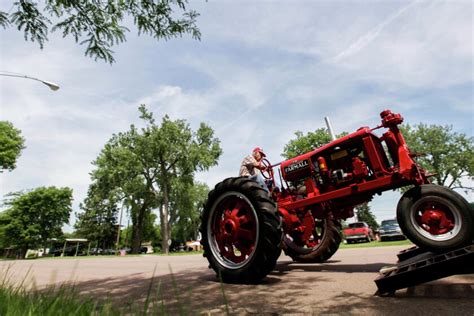 Seeing Red Tractor Show Opens In Huron Mitchell Republic News