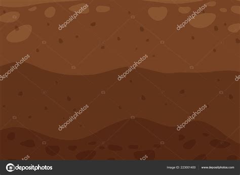Brown Soil Texture Background Illustration Stock Vector Image By