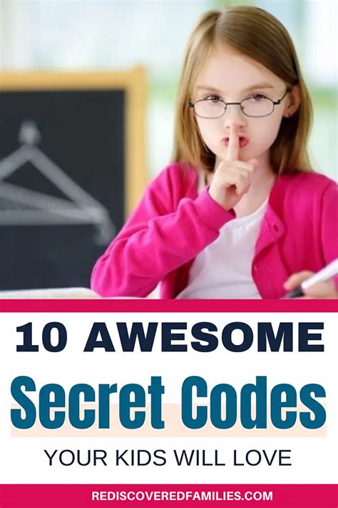 Secret Codes For Kids 10 Amazing Ciphers To Try