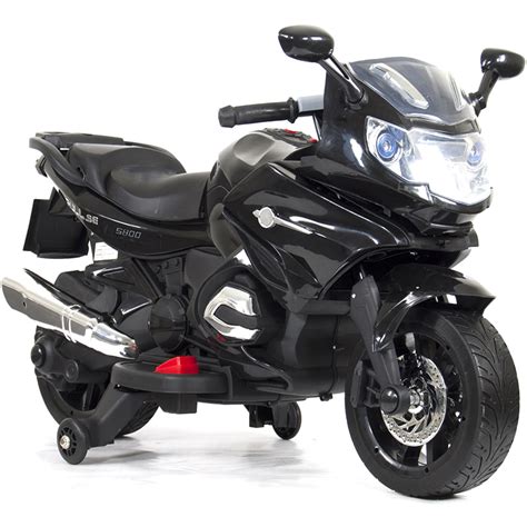 Elbil - Motorcykel Touring 12V - Svart