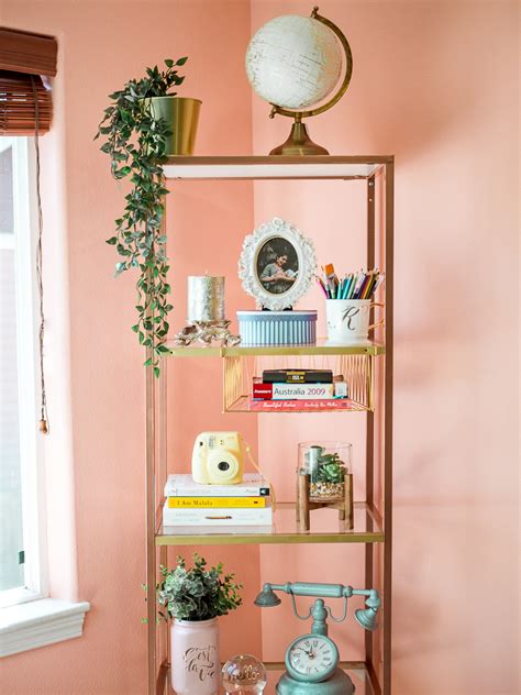 Give yourself space productivity starts with giving yourself enough workspace to accomplish your goals. DIY Bookshelf & Decorating | Home Office Decor Ideas ...