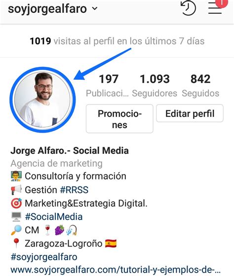 6 Pasos Para Optimizar Tu Perfil De Instagram Jorge Alfaro