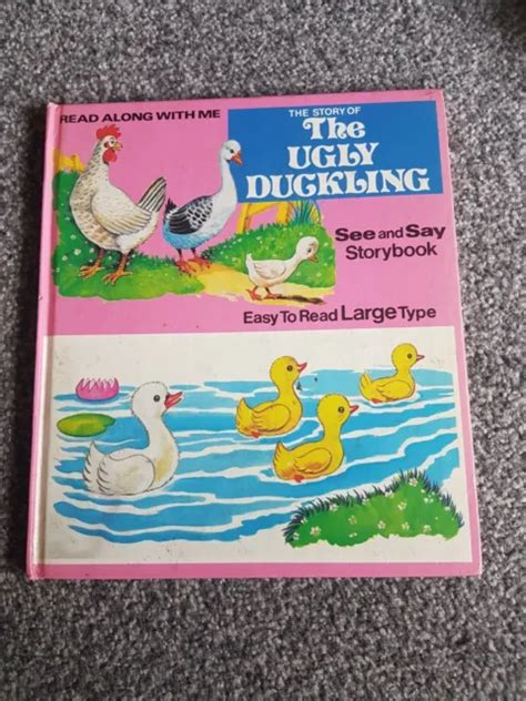 The Story Of The Ugly Duckling See And Say Storybook 1985 Vintage
