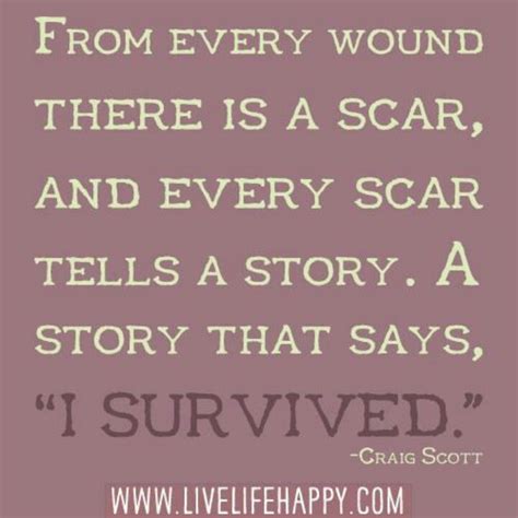 Quotes About Strength And Scars Quotesgram