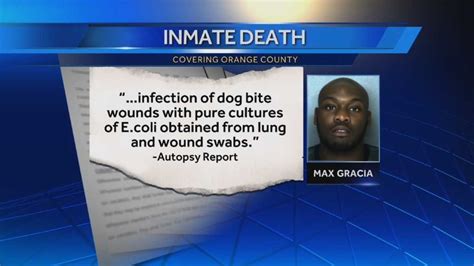 Inmate Dies After Being Bitten By Infected Dog Autopsy Says