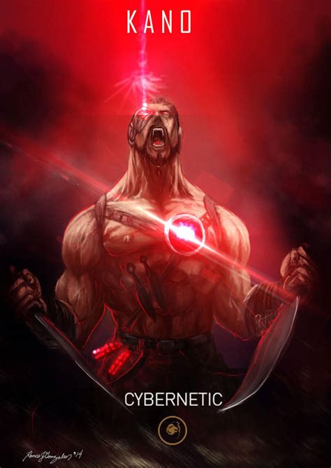 Mortal Kombat X Kano Cybernetic By Grapiqkad On Deviantart