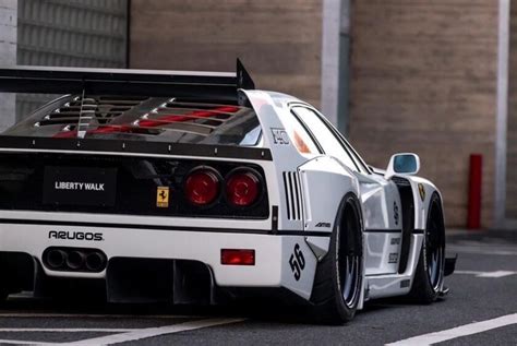 Liberty Walk Widebody Ferrari F Unveiled Sacrilege The Supercar Blog