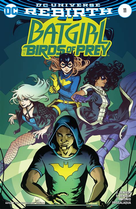 Batgirl And The Birds Of Prey 11 Variant Cover Fresh Comics