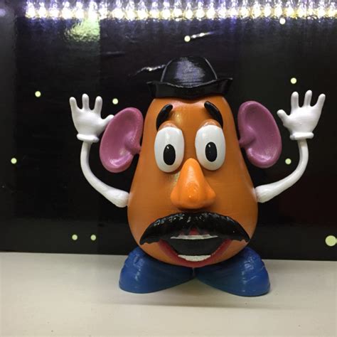 3d Printable Mr Potato Head By Dream It Model It