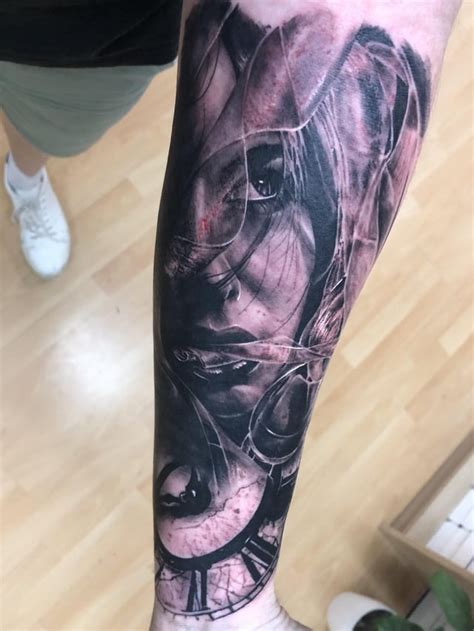 Forearm Piece Done With Tye Reeves Atlantis Tattoo In Sydney Tattoos