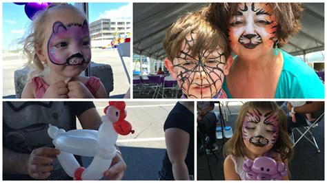 Utah Balloon Artists Face Painting Balloons And Caricatures At Jet