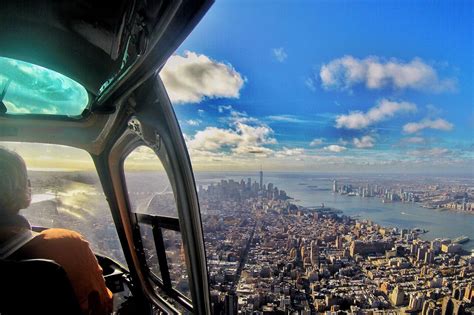 New York City Nyc By Flynyon Doorless Helicopter Flights Taking