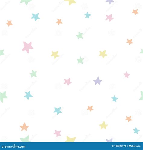 Seamless Stars Pattern Stock Illustration Illustration Of Kids 100325974