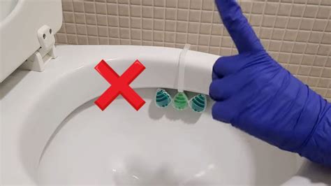 the correct way to use toilet rim blocks youtube