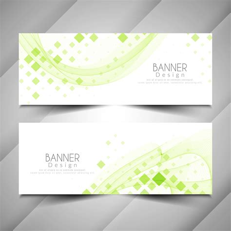 Abstract Modern Elegant Banners Design Set 261378 Vector Art At Vecteezy