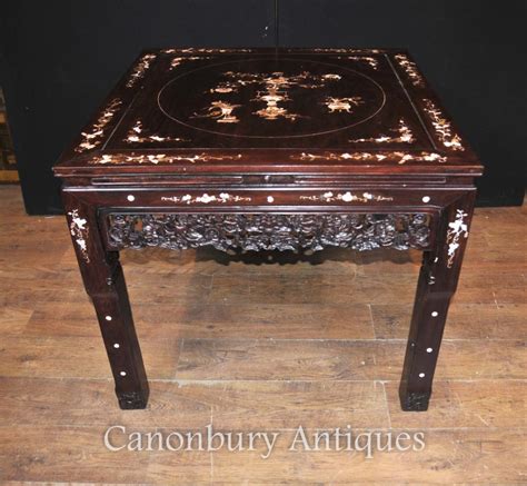 Rated 4.5 out of 5 stars. Chinese Antique Hardwood Table and Stool Dining Set Mother ...