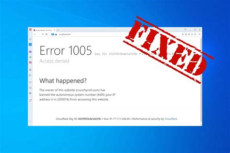 Ways To Fix Error Access Denied On Your Browser