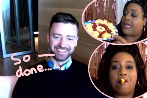 justin timberlake s super awkward interview with viral bbc star left