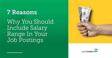 7 Reasons Why You Should Include A Salary Range In Your Job Postings