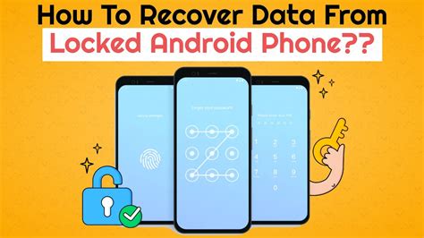 How To Recover Data From Lock Android Phone Working Android Data Recovery YouTube