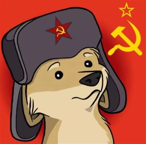 Создать мем аватарки для стима 2018 Comrade Soviet Doge Картинки