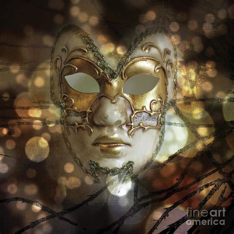 Venetian Golden Mask Photograph By Barbara Dudzinska Fine Art America