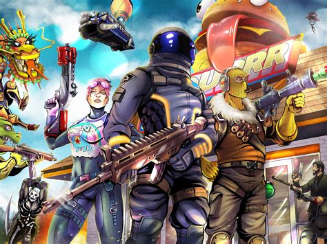 All you need is to download fortnite from our site and install the client. Download 1600x1200 wallpaper 2018, video game, fortnite ...