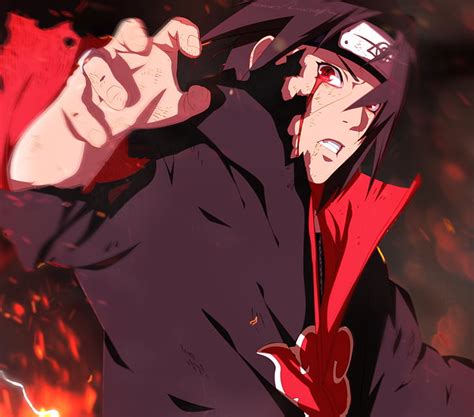 Anime Naruto Itachi Uchiha Hd Papel De Parede Wallpaperbetter