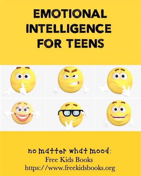 Emotional Intelligence For Teens Activity Book Free Kids Books
