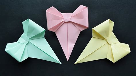 Cute Paper Bookmark Bow Origami Tutorial Diy By Colormania Youtube