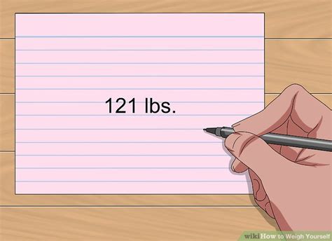 How To Weigh Yourself 11 Steps With Pictures Wikihow