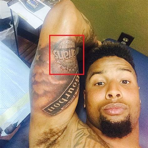 Discover Tattoos Of Odell Beckham Jr And Their Meaning Part