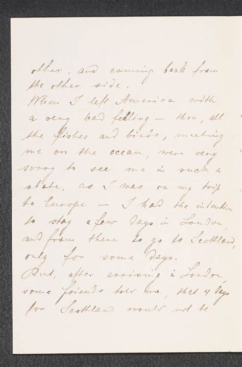 Letter To Isabella Stewart Gardner From Ischl Austria Isabella