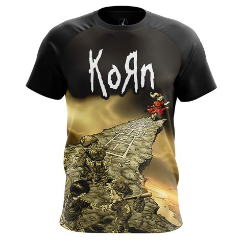 Mens T Shirt Follow Leader Korn Band Clothes Idolstore Merchandise