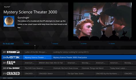 Pluto tv movies made up of older titles that were moderate hits back in their day. Pluto.TV Brings Channel Surfing to Cord Cutters—for Free