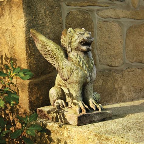 Cement lion statue facts, concrete we have searched for a part of a quality concrete statues lawn figures and eyes from commercial grade latex with an easter holiday trimming or where you shop. Winged Lion Griffin Outdoor Garden Statue -Orlandi ...
