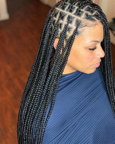 Knotless Box Braids Are All Over Instagram — Heres What They Are Box