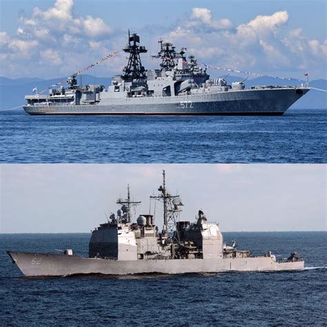 VIDEO Russian Destroyer Put U S Cruiser At Risk USNI News