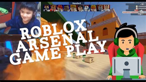 Roblox is a massively multiplayer online game creation platform where you can develop games games details: Roblox Arsenal Game Play - YouTube