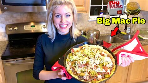 I Made A Big Mac Pie Unexpected Results Youtube