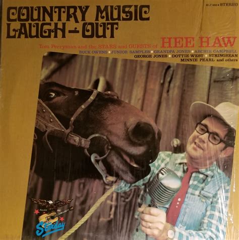 Vintage Lp Country Music Laugh Out Featuring Stars And Guests Of Hee