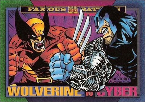 Wolverine Vs Cyber By Kirk Jarvinen And Brad Vancata Marvel Universe