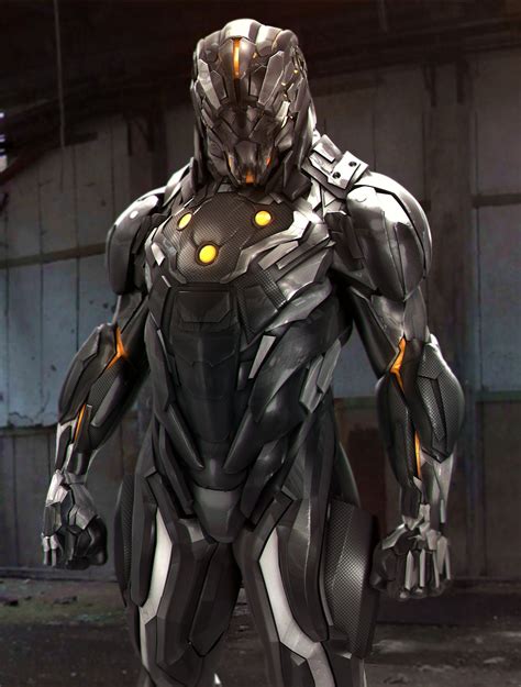 Artstation Steel Armor Mars Futuristic Armor Futuristic Armour