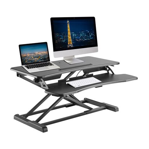 Standing Desk Converter 32 Height Adjustable Stand Up Desk Riser
