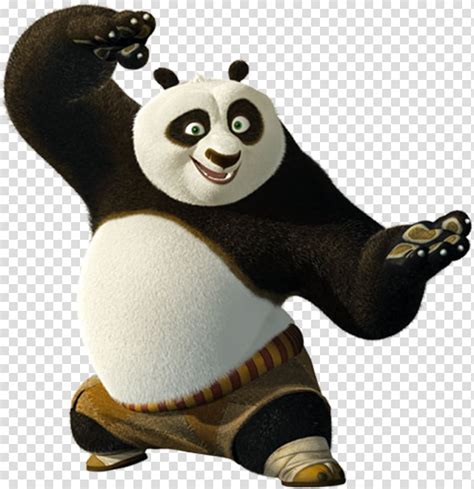 Po Master Shifu Giant Panda Kung Fu Panda Panda Transparent Background