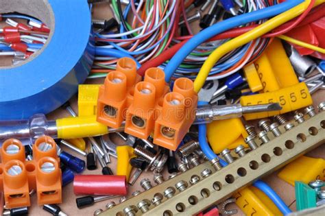 Electrical Component Kit Stock Image Image Of Electronics 35129985