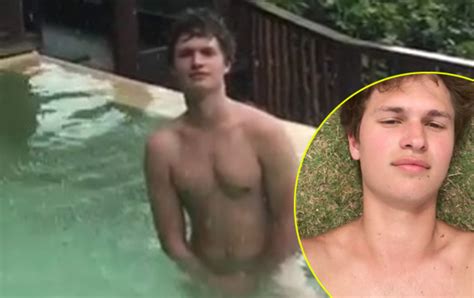 Ansel Elgort Goes Skinny Dipping In Thailand Video Ansel Elgort
