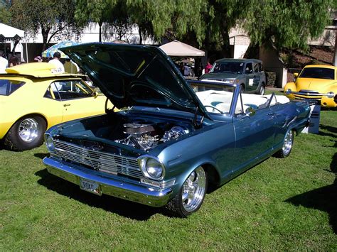 This little chevy has a brand new black paint. 1962 Chevy Nova Convertible - a photo on Flickriver